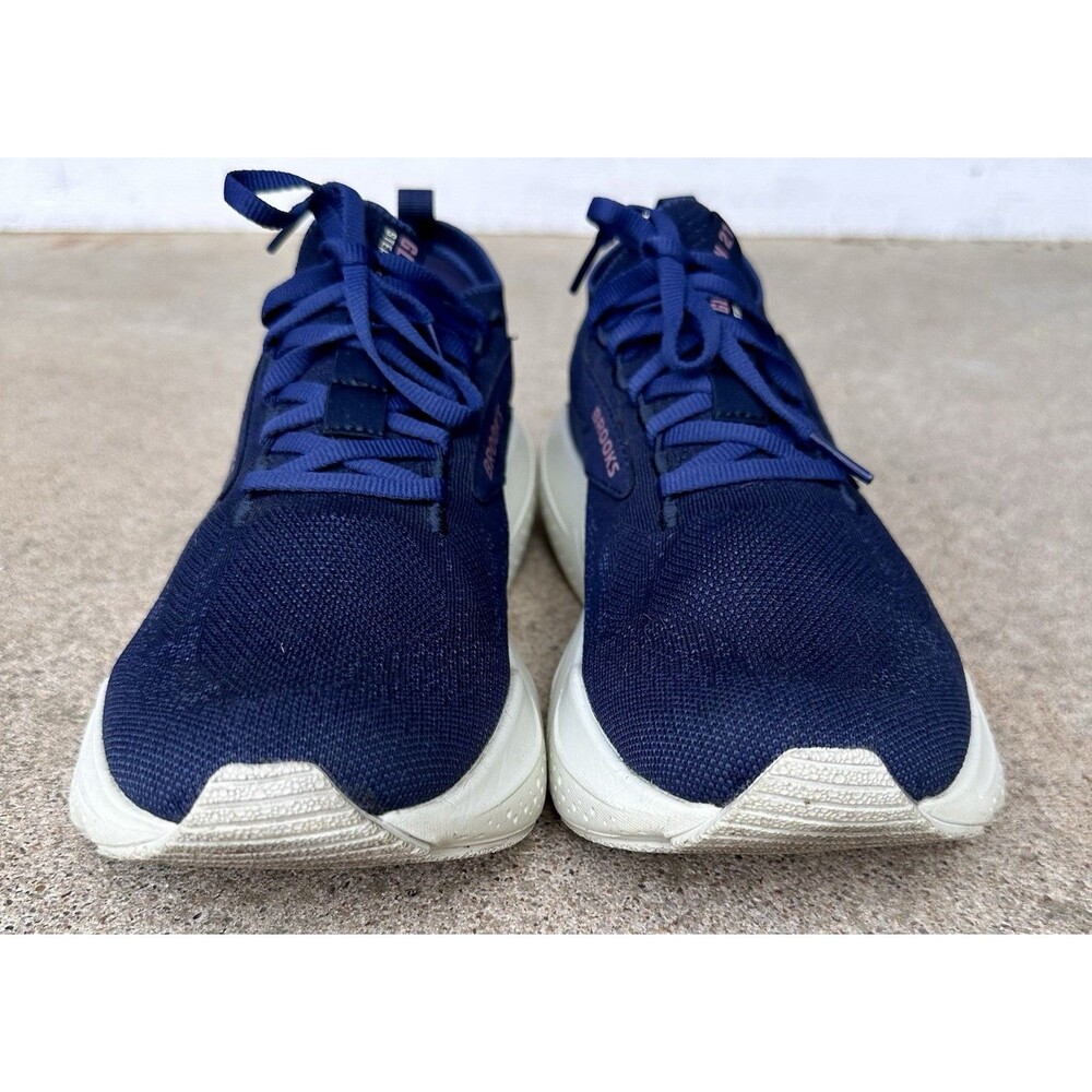Brooks Glycerin StealthFit 21 Women’s 10 B Navy Blue Running Shoes 120410 - Picture 2 of 9